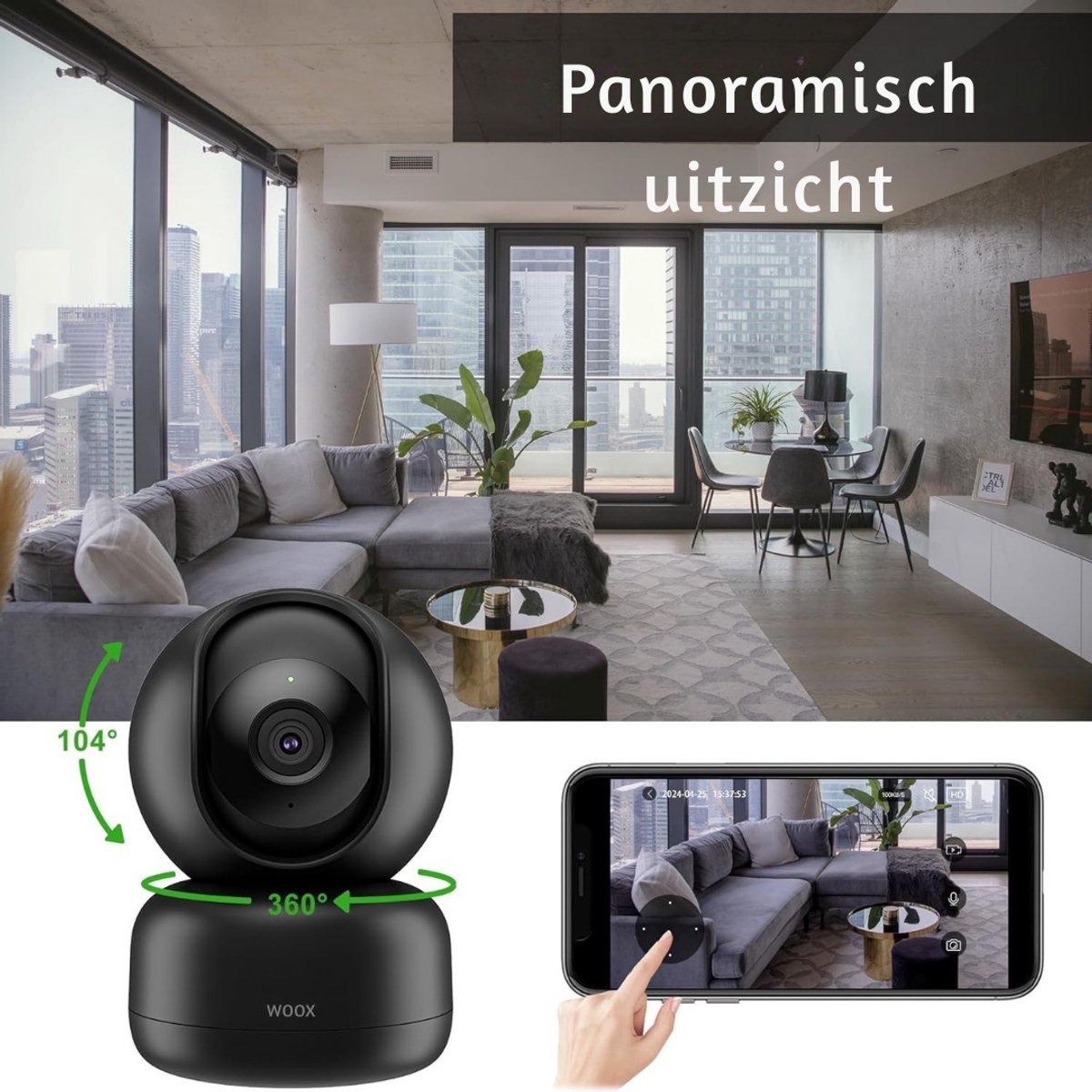 Petcam Huisdiercamera en Babyfoon Met App