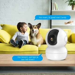 Petcam Huisdiercamera en Babyfoon Met App