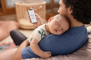 Philips Avent Babyfoon Premium Connected SCD971/26 Silk White