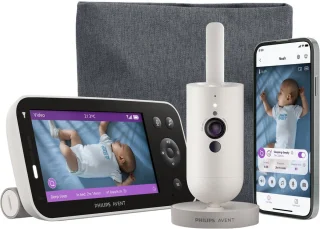 Philips Avent Babyfoon Premium Connected SCD971/26 Silk White