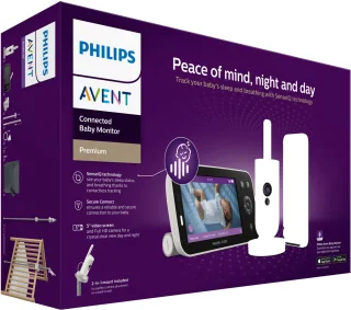 Philips Avent Babyfoon Premium Connected SCD971/26 Silk White