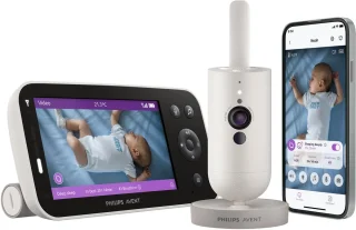 Philips Avent Babyfoon Premium Connected SCD971/26 Silk White