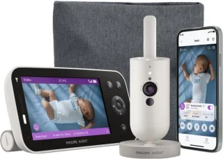 Philips Avent Babyfoon Premium Connected SCD971/26 Silk White