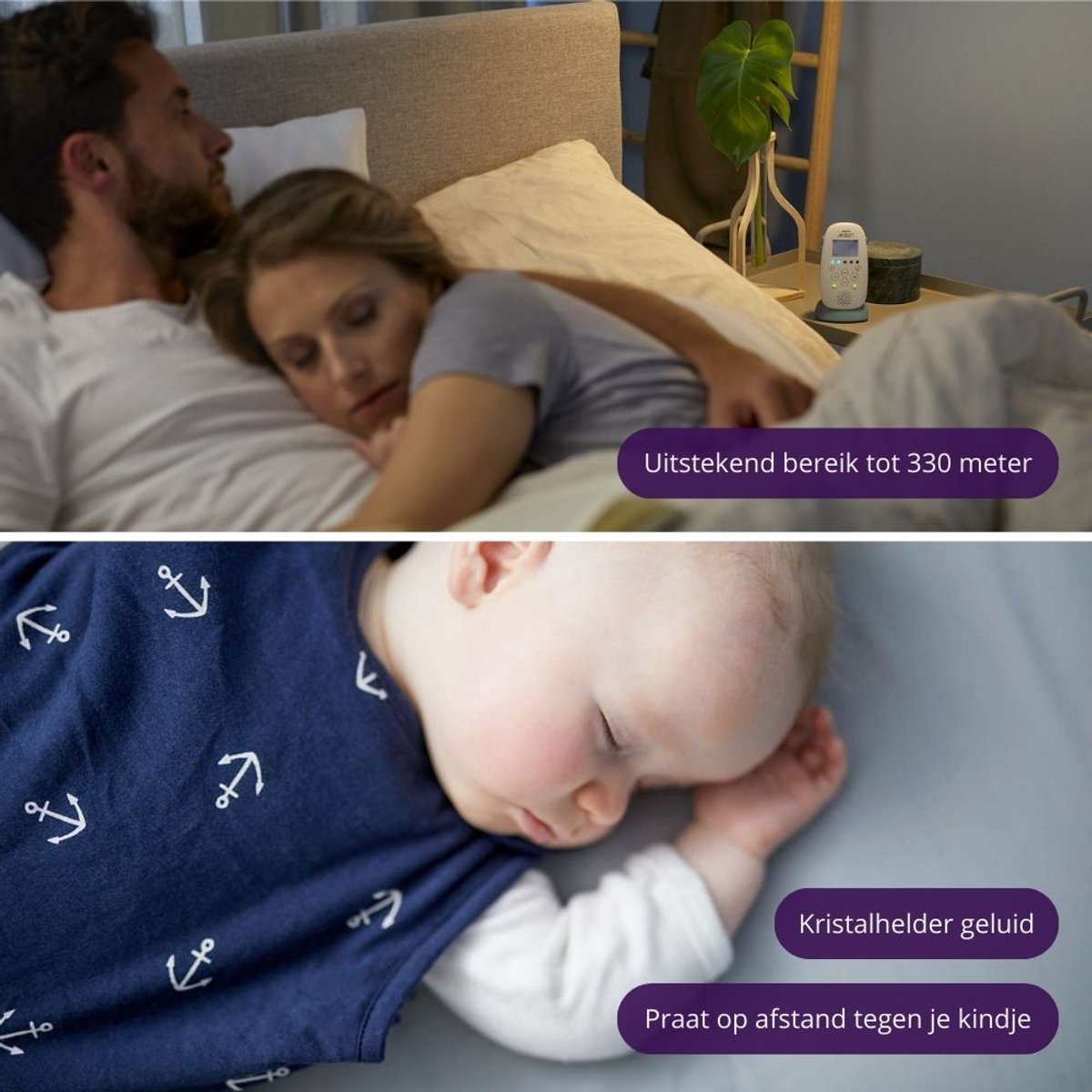 Philips Avent Babyfoon SCD731