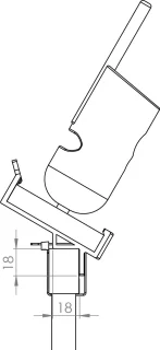 Philips Avent Bevestigingsbeugel Adapter SCD923/26