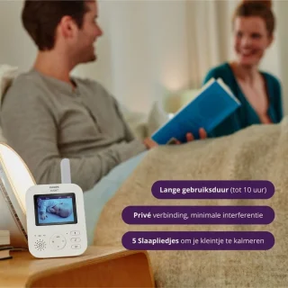 Philips Avent SCD833/26 babyfoon wit