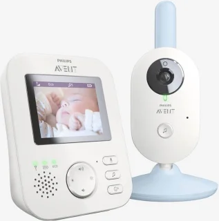 Philips Avent SCD835/26 beeldbabyfoon wit lichtblauw