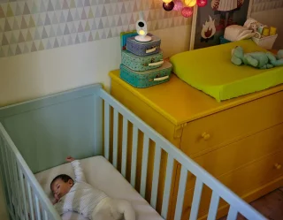 Philips Avent SCD843/26 beeldbabyfoon wit lichtgrijs