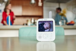 Philips Avent SCD843/26 beeldbabyfoon wit lichtgrijs