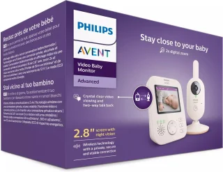 Philips Avent SCD881/26 Babyfoon met Camera Wit