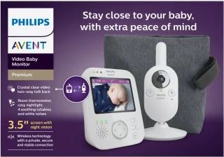Philips Avent SCD892/26 Video Babyfoon Leisteen