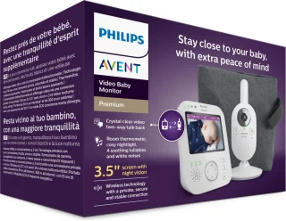 Philips Avent SCD892/26 Video Babyfoon Leisteen