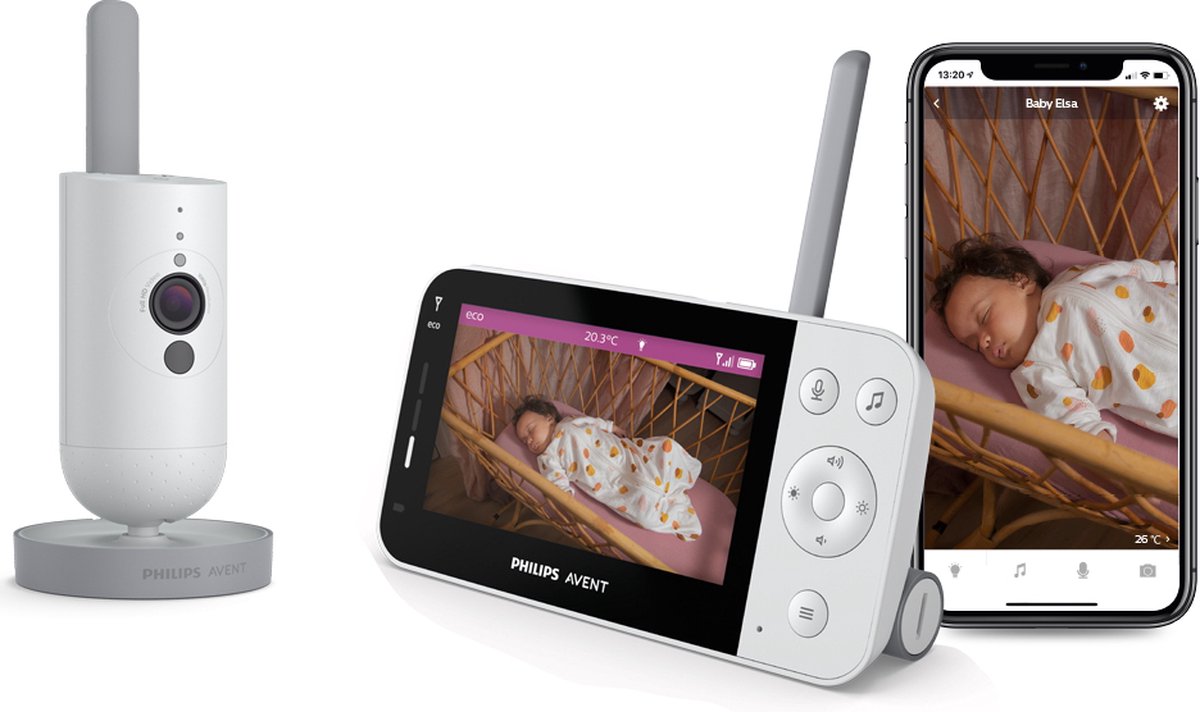 Philips Avent SCD923/26 Connected Babyfoon