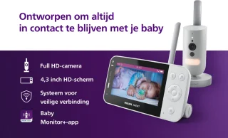 Philips Avent SCD951/26 Connected Beeldbabyfoon