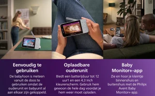 Philips Avent SCD951/26 Connected Beeldbabyfoon