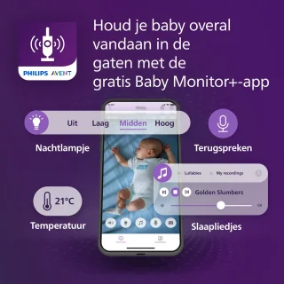 Philips Avent SCD951/26 Connected Beeldbabyfoon