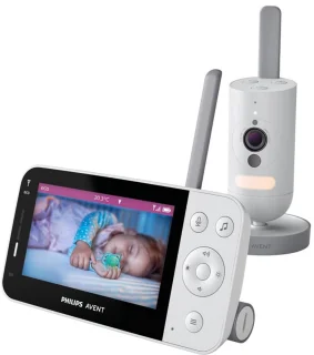 Philips Avent SCD953/26 Babyfoon met Camera Silk White