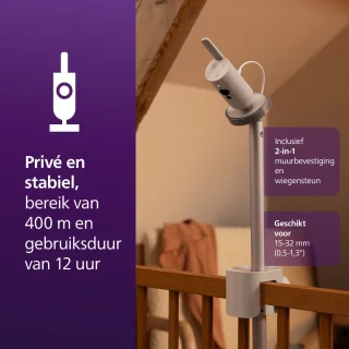 Philips Avent SCD973/26 Premium Connected Babyfoon