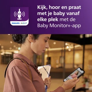 Philips Avent SCD973/26 Premium Connected Babyfoon