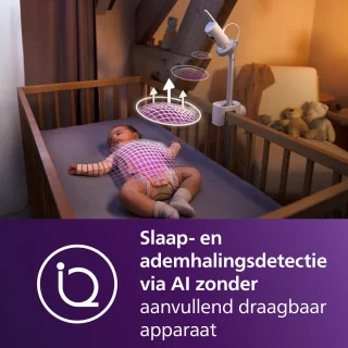 Philips Avent SCD973/26 Premium Connected Babyfoon