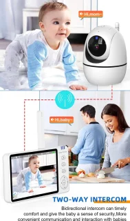 PolderGoods Babyfoon 5-inch Video