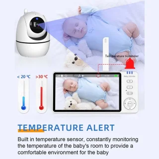PolderGoods Babyfoon 5-inch Video