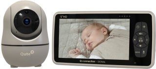 Wat vinden we goed aan de Qute Q-Connection Signal Babyfoon - Zand