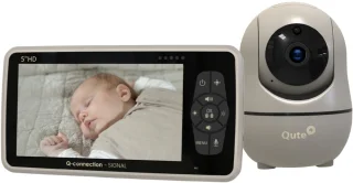 Qute Q-Connection Signal Babyfoon - Zand
