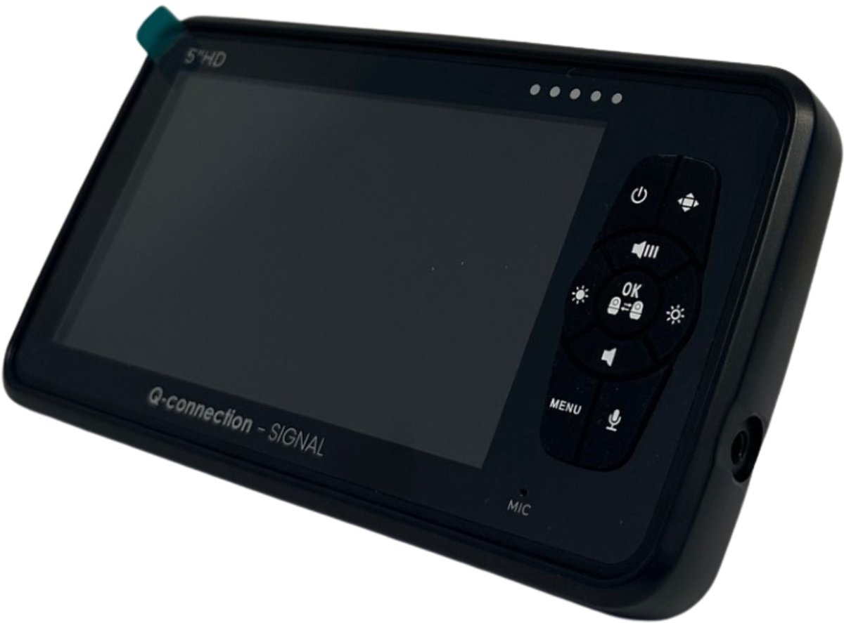 Qute Q-connection SIGNAL Babyphone Cover Zwart