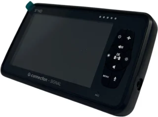 Qute Q-connection SIGNAL Babyphone Cover Zwart