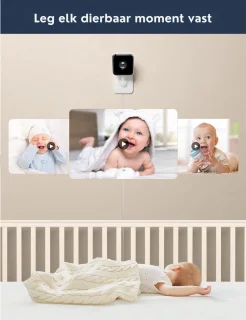 Wat vinden we goed aan de Quvo® Babyfoon met Camera - Wit