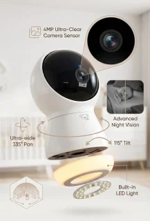 Qwala BabyCam 4TM babyfoon
