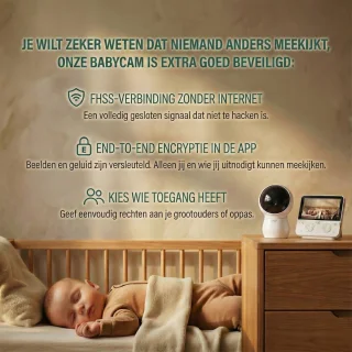 Qwala BabyCam 4TM babyfoon
