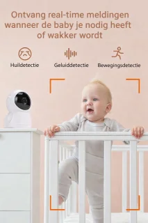 Wat vinden we goed aan de Real 2K Babycamera Babyfoon