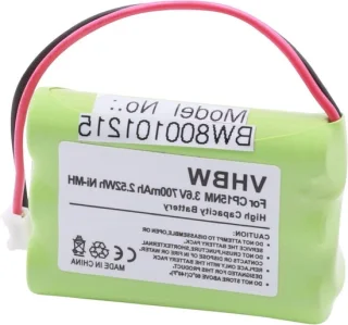 Reserveaccu Ni-MH 700 mAh zwart