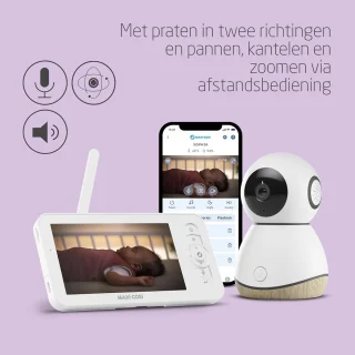 RFWR® WiFi-babyfoon met camera