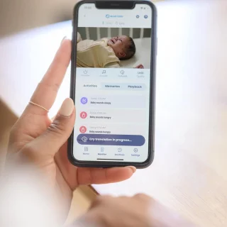 RFWR® WiFi-babyfoon met camera