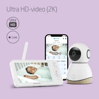 RFWR® WiFi-babyfoon met camera