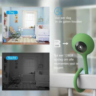 Rudolphy Babyfoon met Camera en Wifi CloudEdge