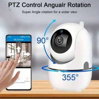 S&E WiFi Beveiligingscamera Babyfoon HD IP Camera