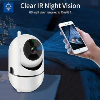 S&E WiFi Beveiligingscamera Babyfoon HD IP Camera