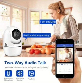 S&E WiFi Beveiligingscamera Babyfoon HD IP Camera