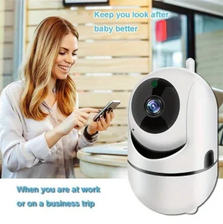S&E WiFi Beveiligingscamera Babyfoon HD IP Camera