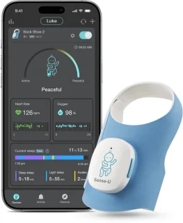 Sense-U Smart Sock Shoe 2 babyfoon