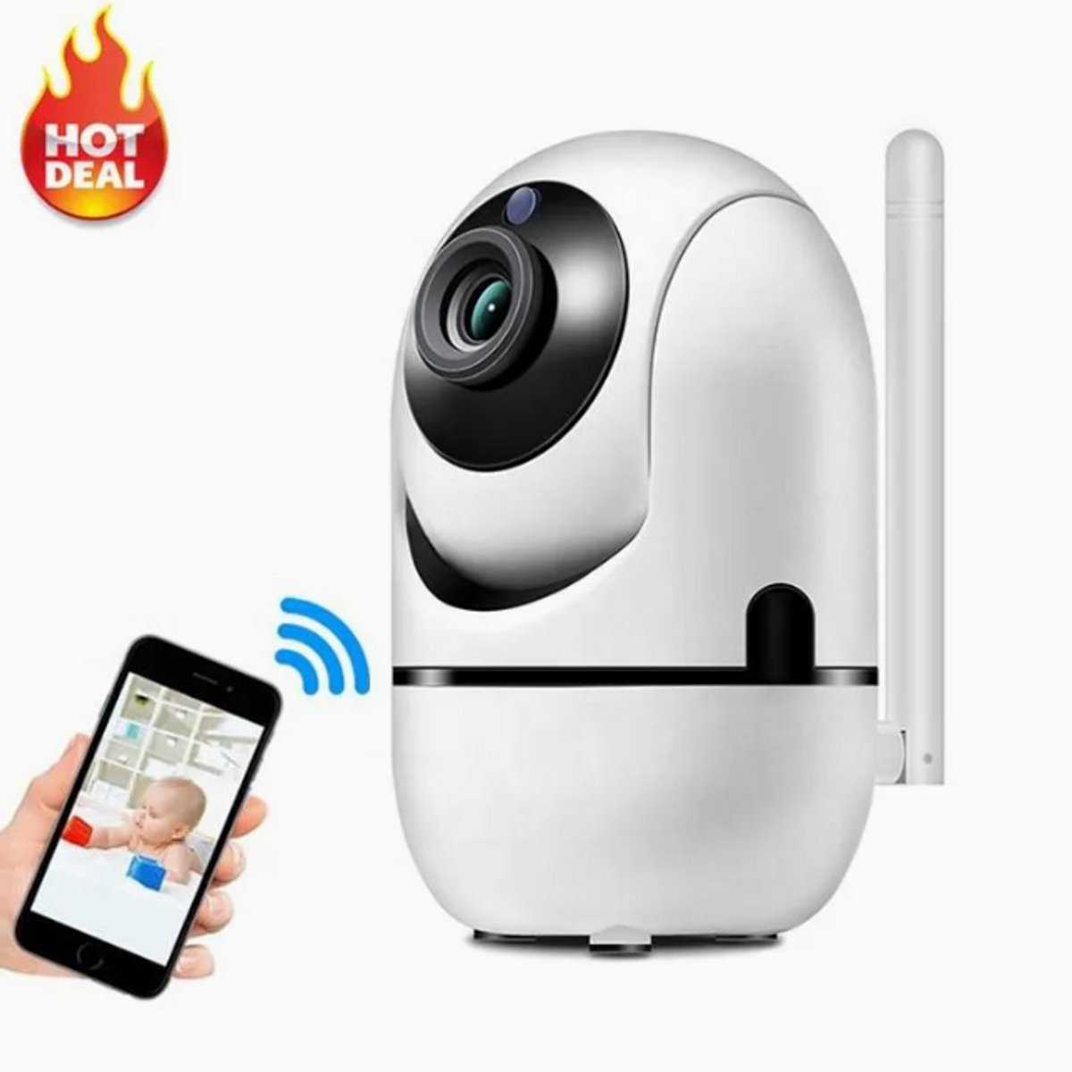 Smart 1080P Mini Babyfoon WiFi IP Camera