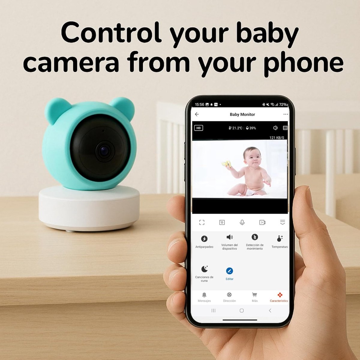 Wat vinden we goed aan de Smart Babyfoon met Camera 5” IPS 1080P Full HD Tuya App