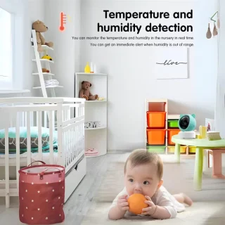 Smart Babyfoon met Camera 5” IPS 1080P Full HD Tuya App