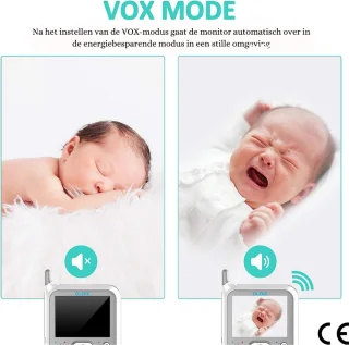 Smart VOX Babyfoon Camera