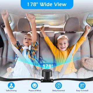 SnelShoppen 7 inch babyautocamera