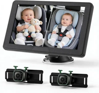 SnelShoppen AHD achterbank voor baby's 7 inch babycamera